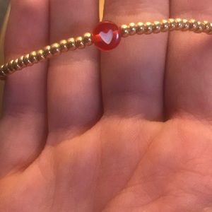 Handmade Valentine’s Day bracelet
